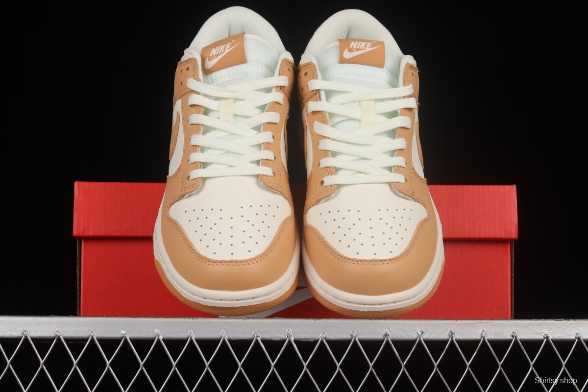 NIKE DUNK Low Harvest Moon Autumn Moon Beige SB Buckle Shredded Backboard Fashion Casual Sneakers DD1503-114