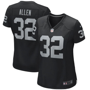 Women's Marcus Allen Black Retired Player Limited Team Jersey