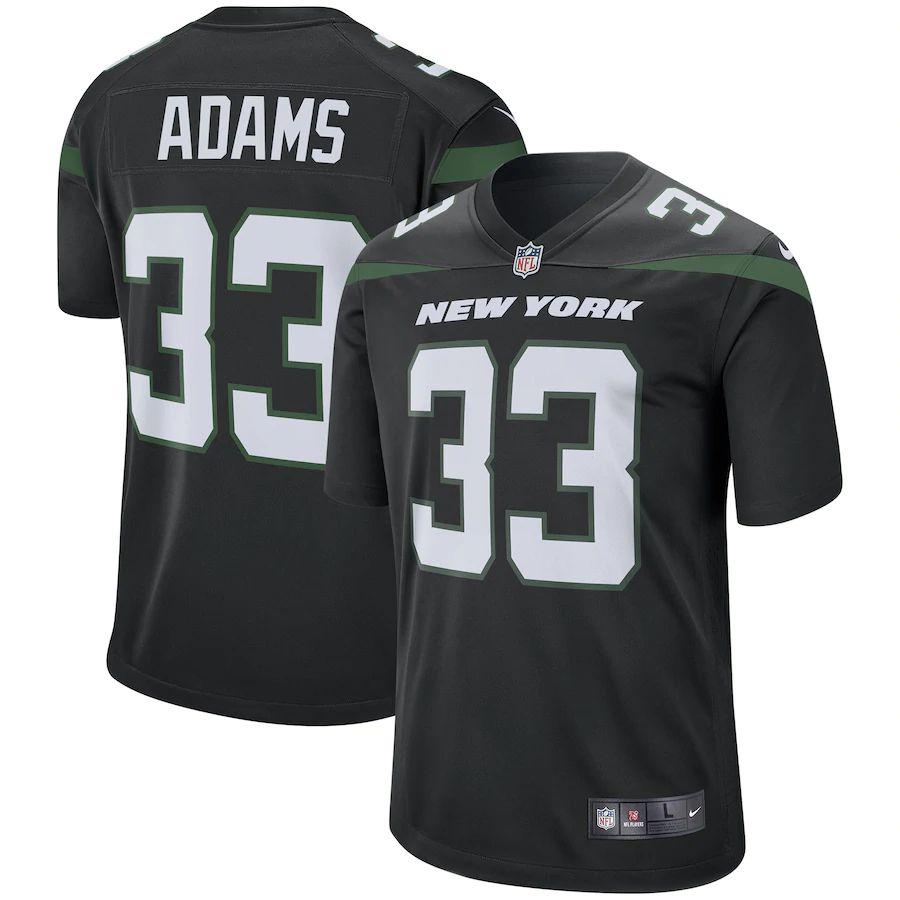 Men's Jamal Adams Stealth Black Player Limited Team Jersey