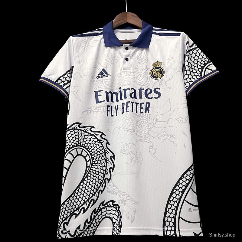 22/23 Real Madrid Chinese Dragon White 