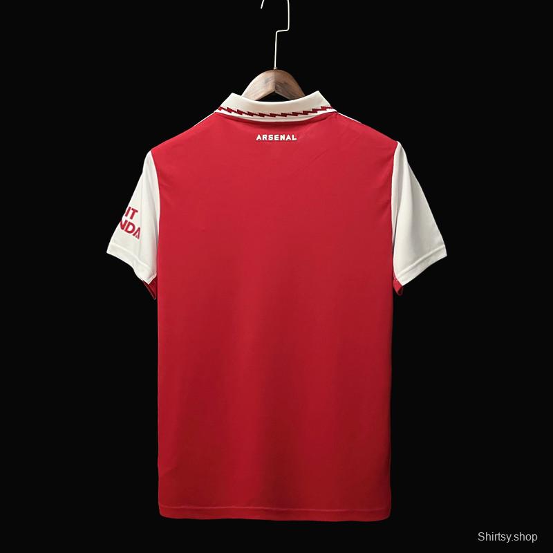 22/23 Arsenal Home Soccer Jersey