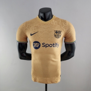 Player Version 22/23 Barcelona Away Soccer Jersey