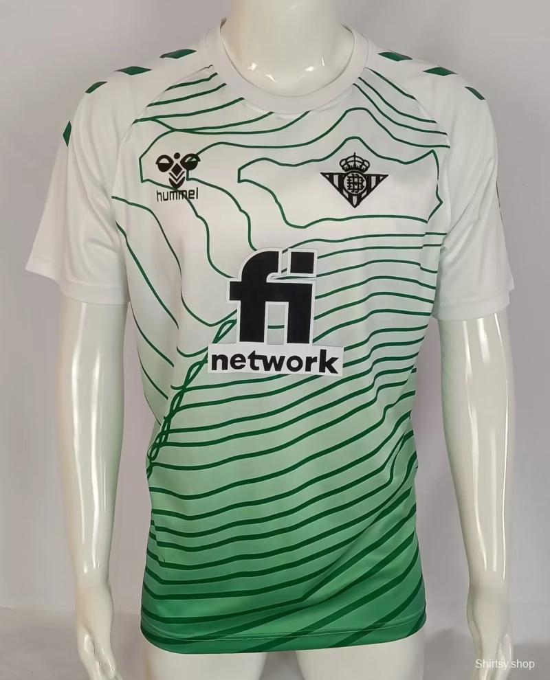 22/23 Real Betis Pre-Match White Jersey
