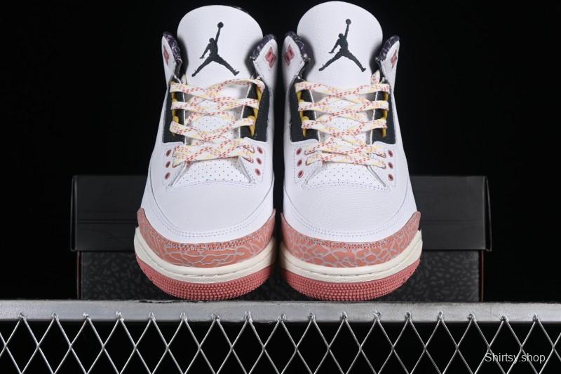 Air Jordan 3 GS "Red Stardust"