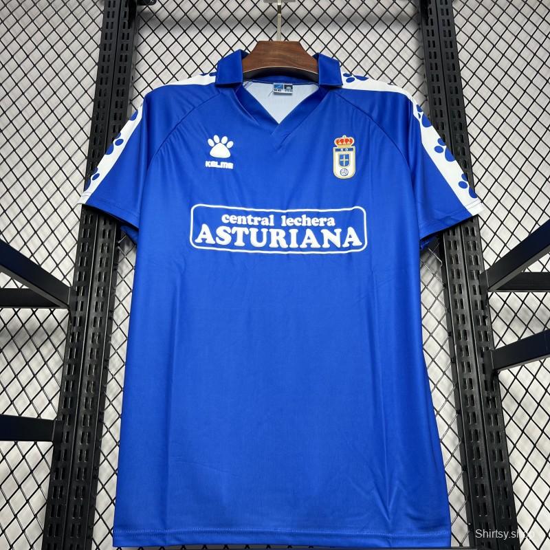 Retro 90/91 Real Oviedo Home Jersey