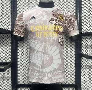 Player Version 23/24 Real Madrid Brown Dragon Special Jersey